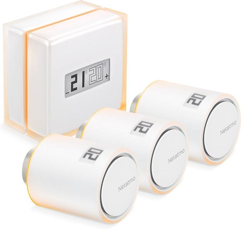 Zestaw termostat + 3 zawory Netatmo NBU-NTH-NAV