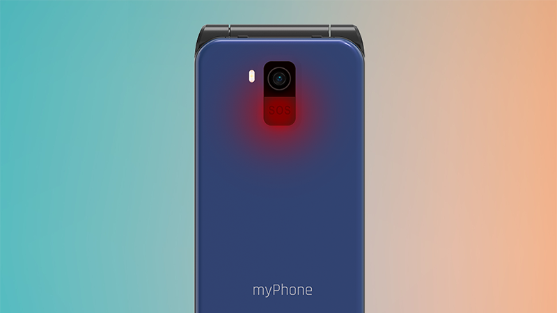 myPhone Flip LTE - przycisk sos