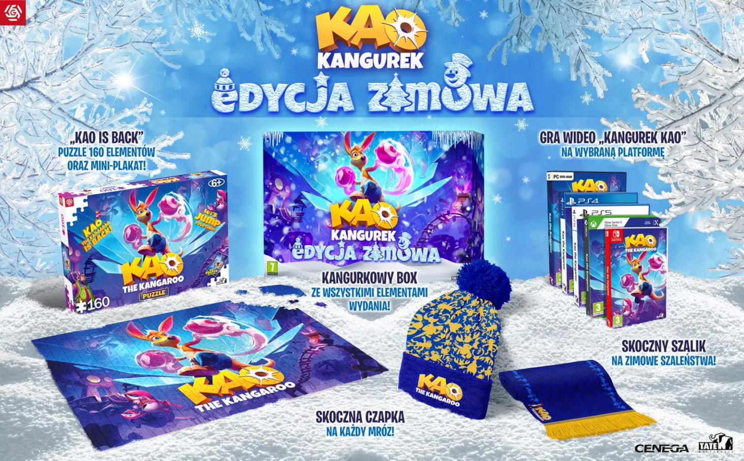 Kangurek Kao Edycja Zimowa winter