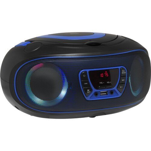 Radioodtwarzacz DENVER TCL-212BT Czarno-niebieski