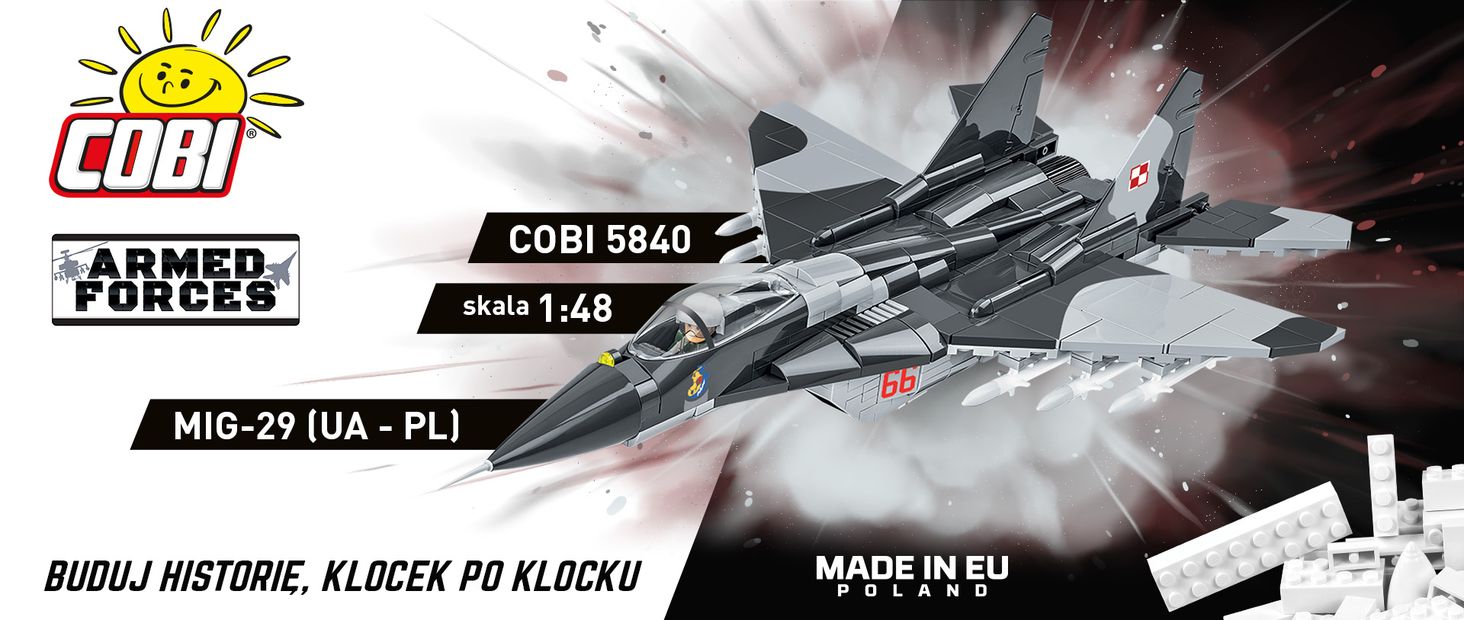 5840 Samolot MIG-29 (UA - PL) banner