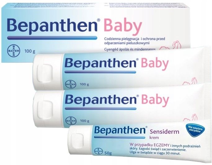 Bayer Zestaw Bepanthen Baby 2X100G + 30G1