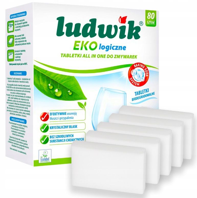 Ludwik Ekologiczne Tabletki 80szt. - 2