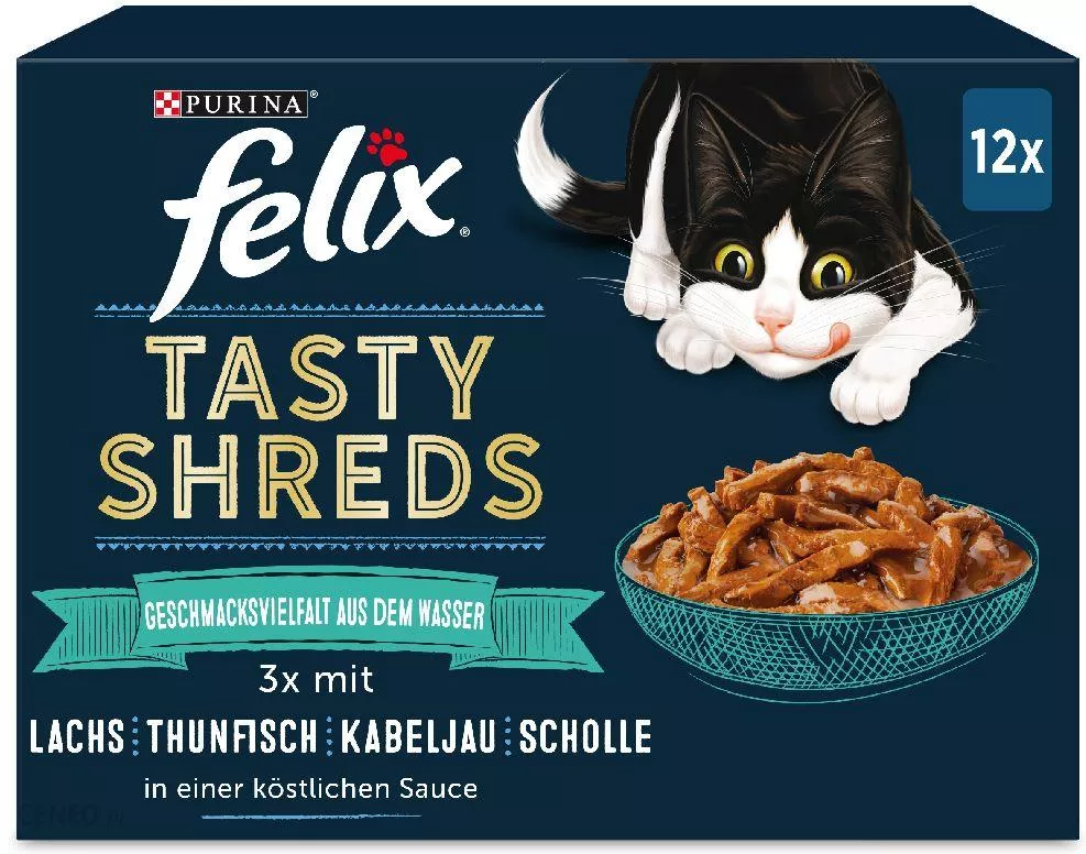 Felix Tasty Shreds Wiejskie smaki zdjecie opakowania