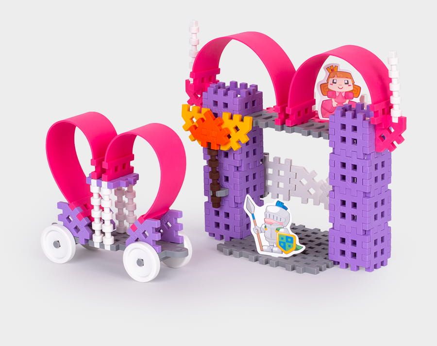Marioinex Mini Waffle Księżniczka Średni 65El. 902493_3