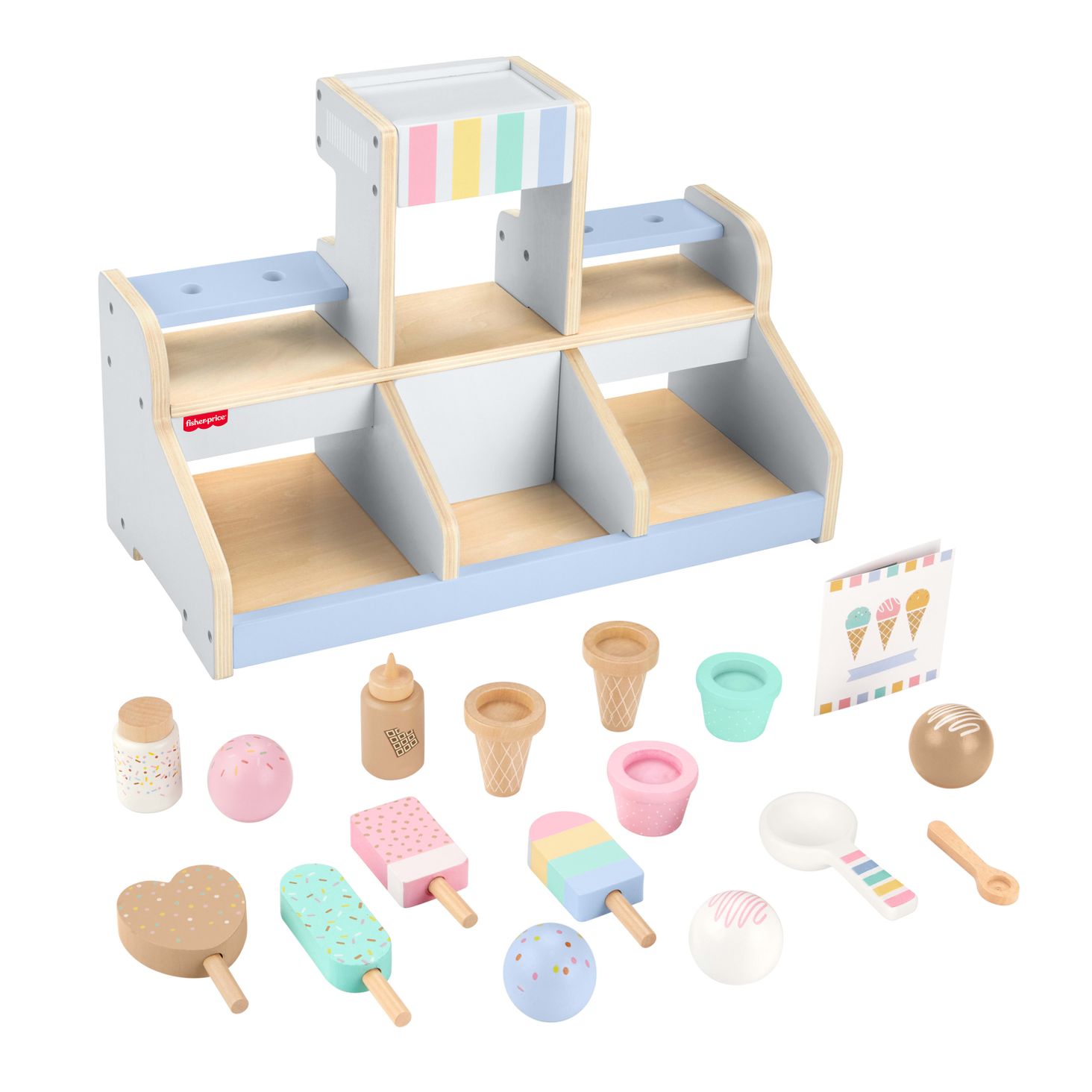 Fisher-Price Drewniana lodziarnia
