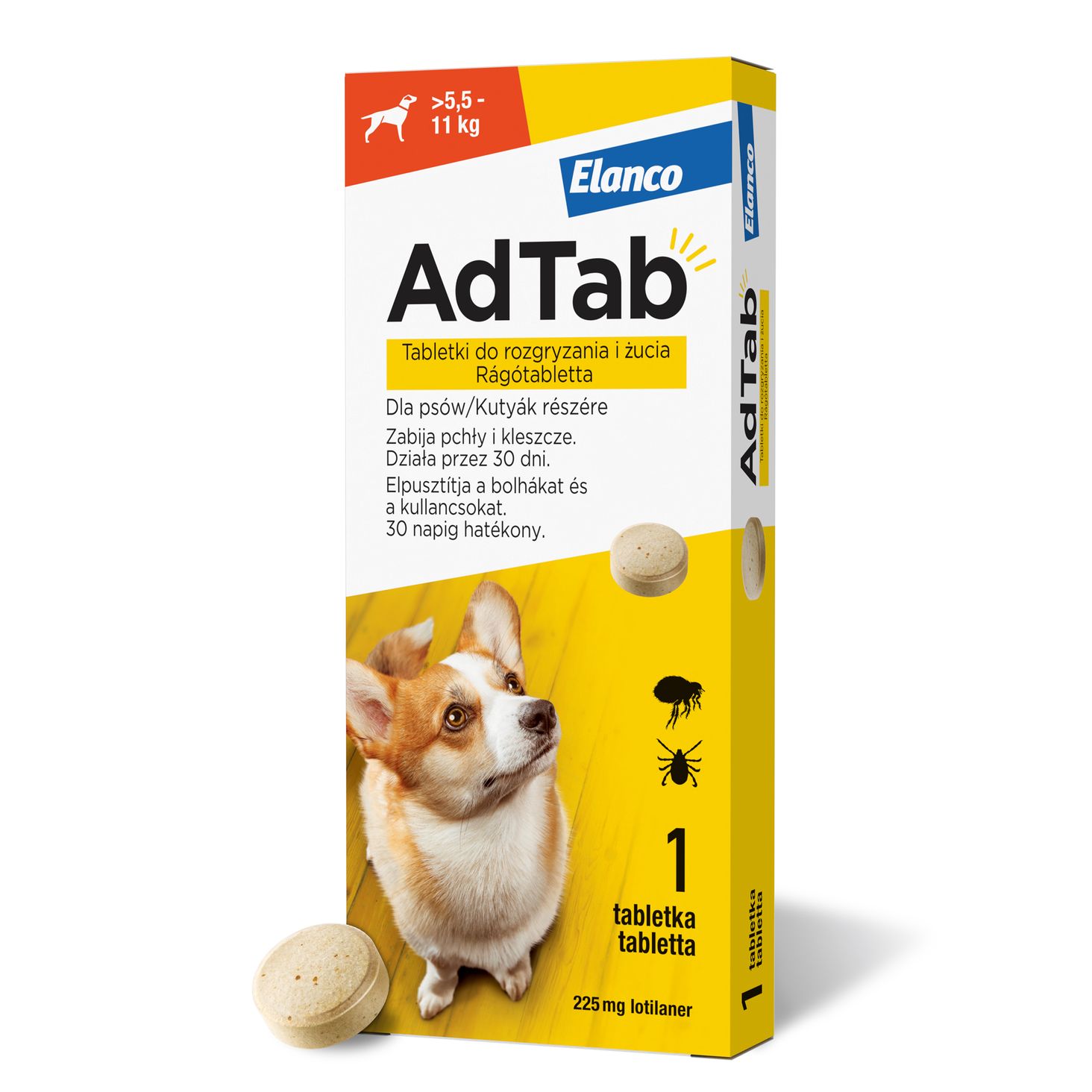 Elanco AdTab Dog 5,5-11kg