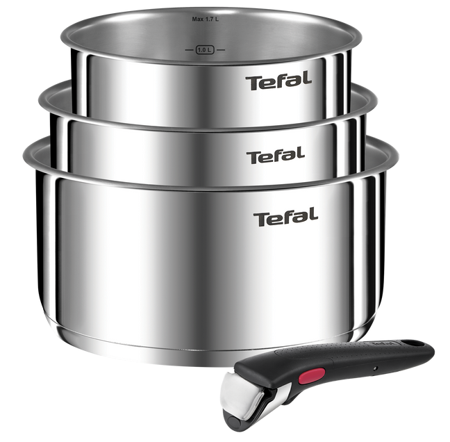 Tefal Ingenio Emotion 4 elementy L8964S44 zdj produktu 1