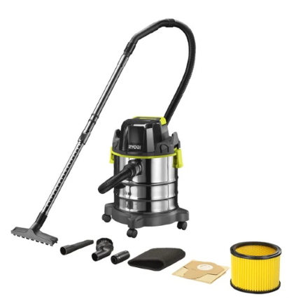 RYOBI Odkurzacz R18WDV-0 funkcje