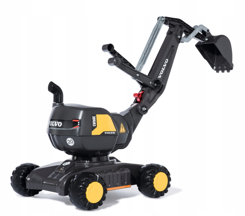 ROLLY TOYS KOPARKA SAMOBIEŻNA VOLVO ROLLYDIGGER