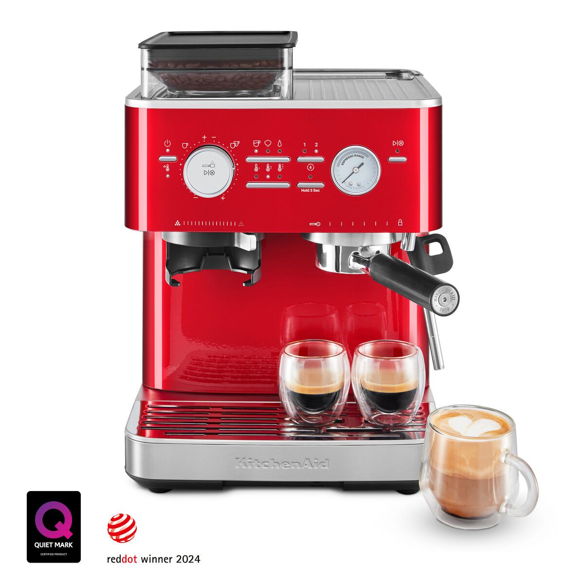 KitchenAid 5KES6551ECA czerwony karmelek