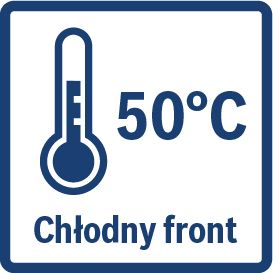 Chłodny front 50°C
