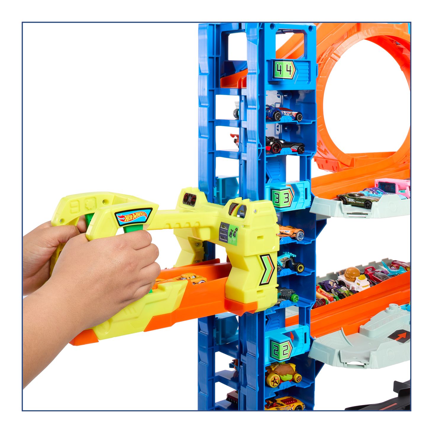Hot Wheels City Mega Garaż Atak smoka 5