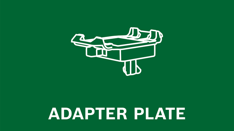 Łatwy do zamocowania adapter