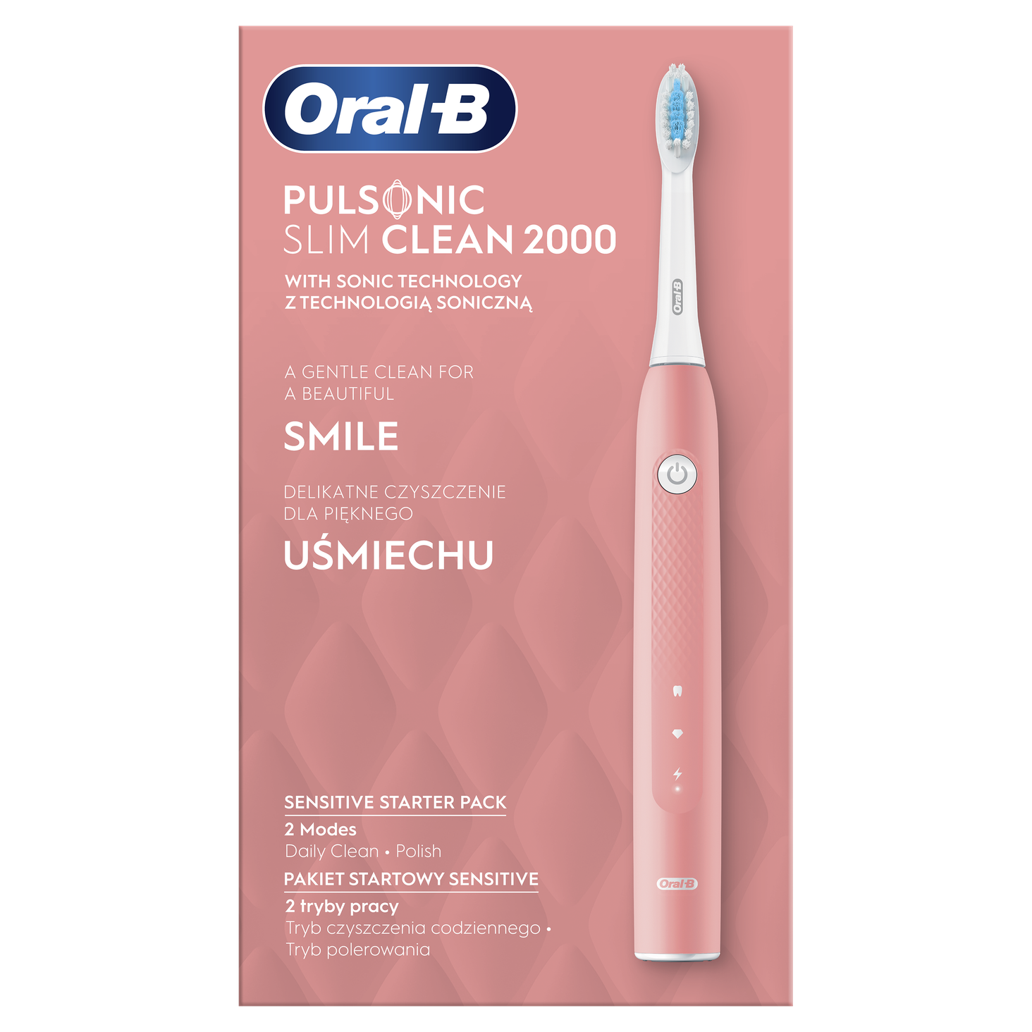 Oral-B Pulsonic Slim Clean 2000 różowy zdj produktu 3