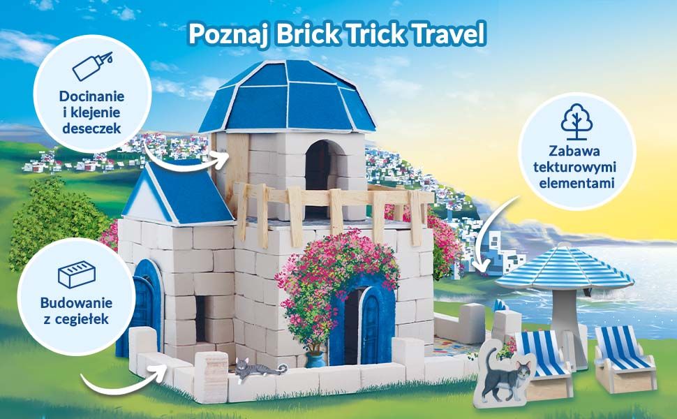 Seria Brick Trick Travel