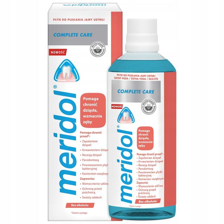 meridol płyn do płukania jamy ustnej Complete Care 400ml