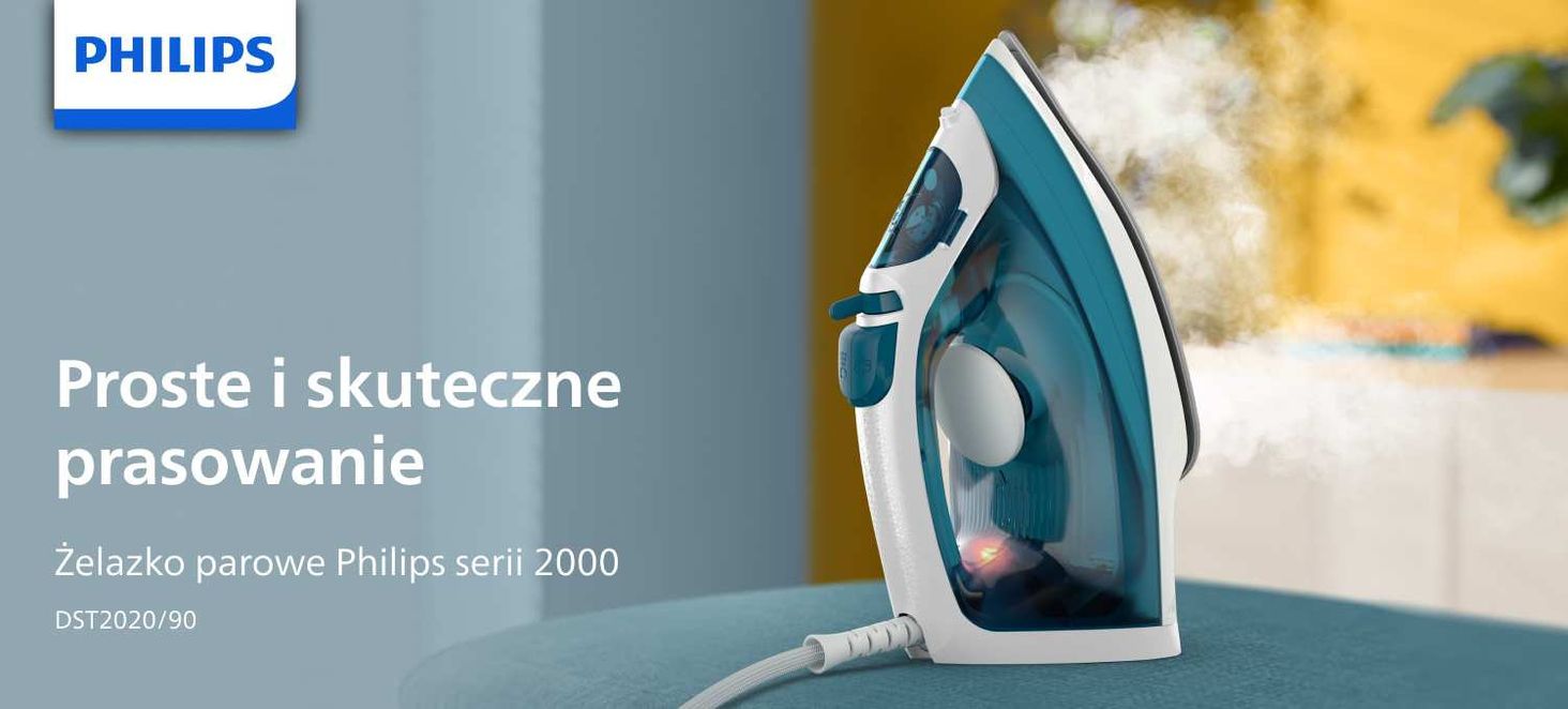 Żelazko PHILIPS DST2020/90 Seria 2000 Zielony - 1