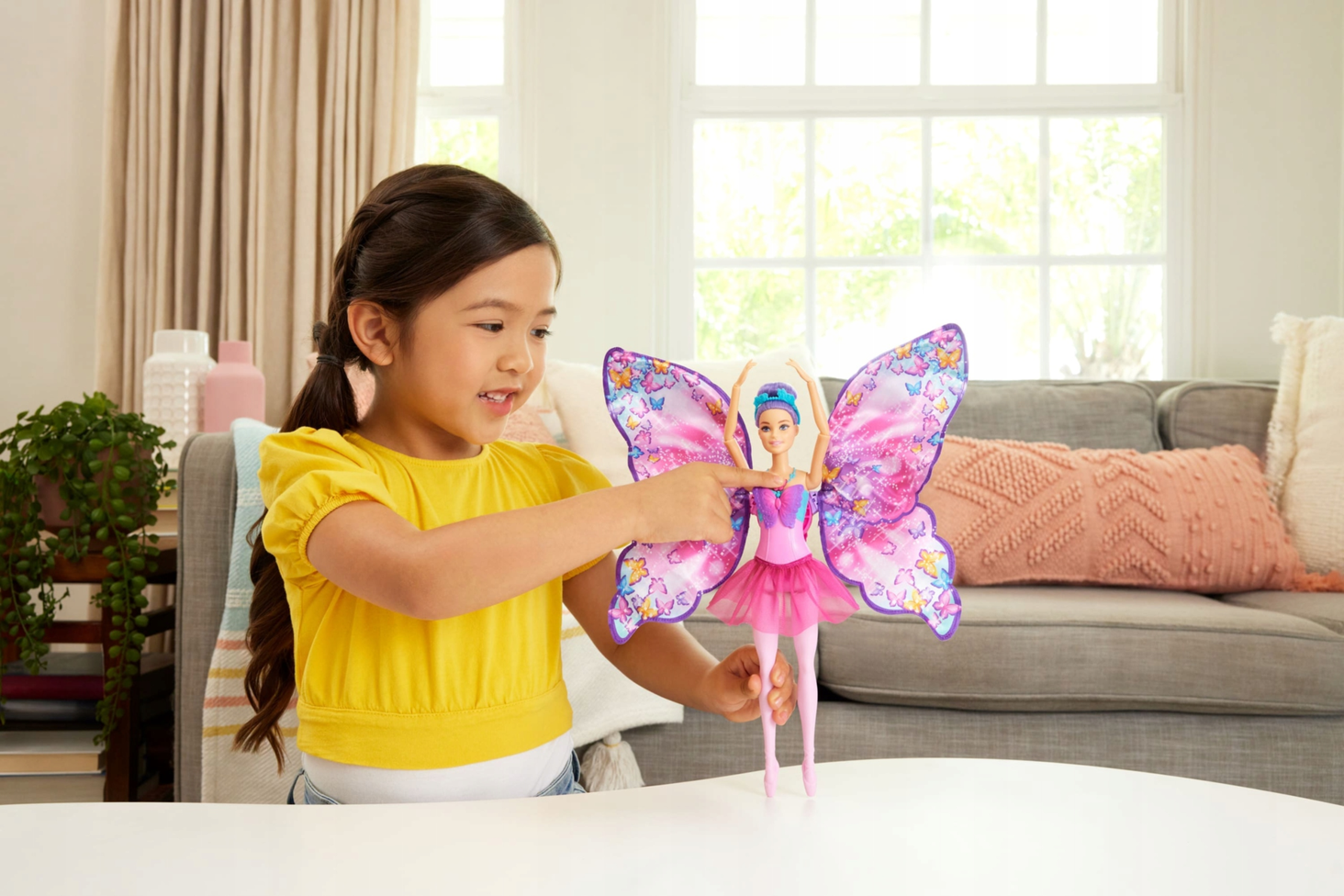 Barbie Motylek baletnica 2w1