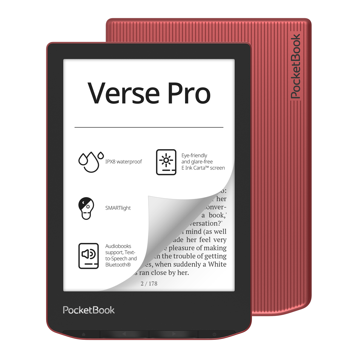 PocketBook Verse Pro (634) Czerwony_produkt2