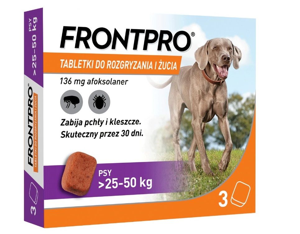 FRONTPRO 25-50 kg 136mg Afoksolaner -1