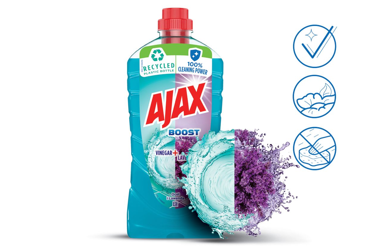 Ajax Uniwersalny Ocet + Lawenda 1L