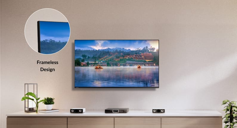 Toshiba 55UA3E63DG Bezramkowy design