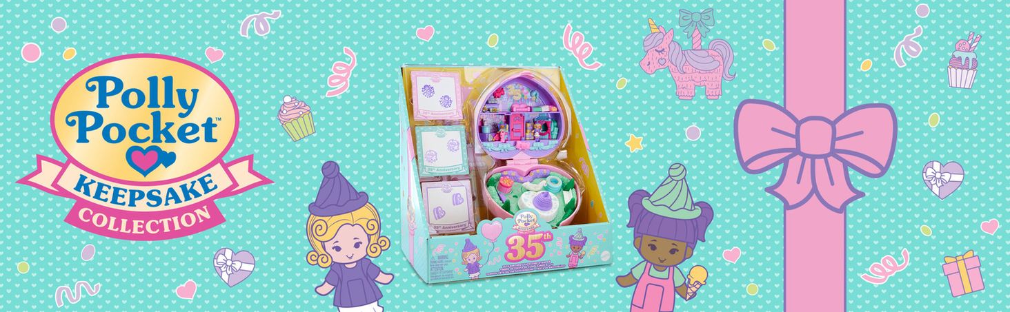 Mattel Polly Pocket Pamiątkowy stempelek