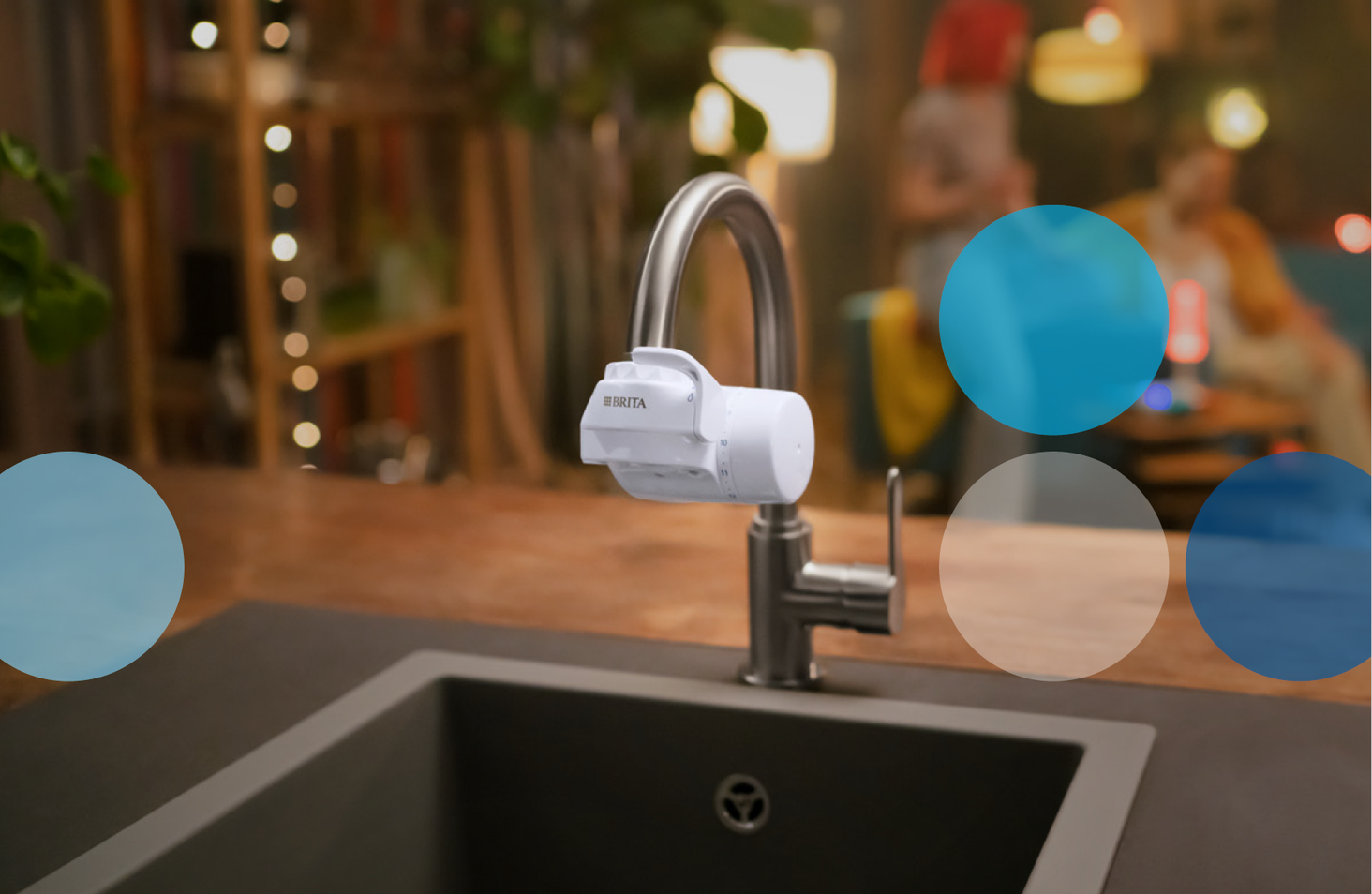 BRITA ON TAP V Filtr nakranowy lifestyle