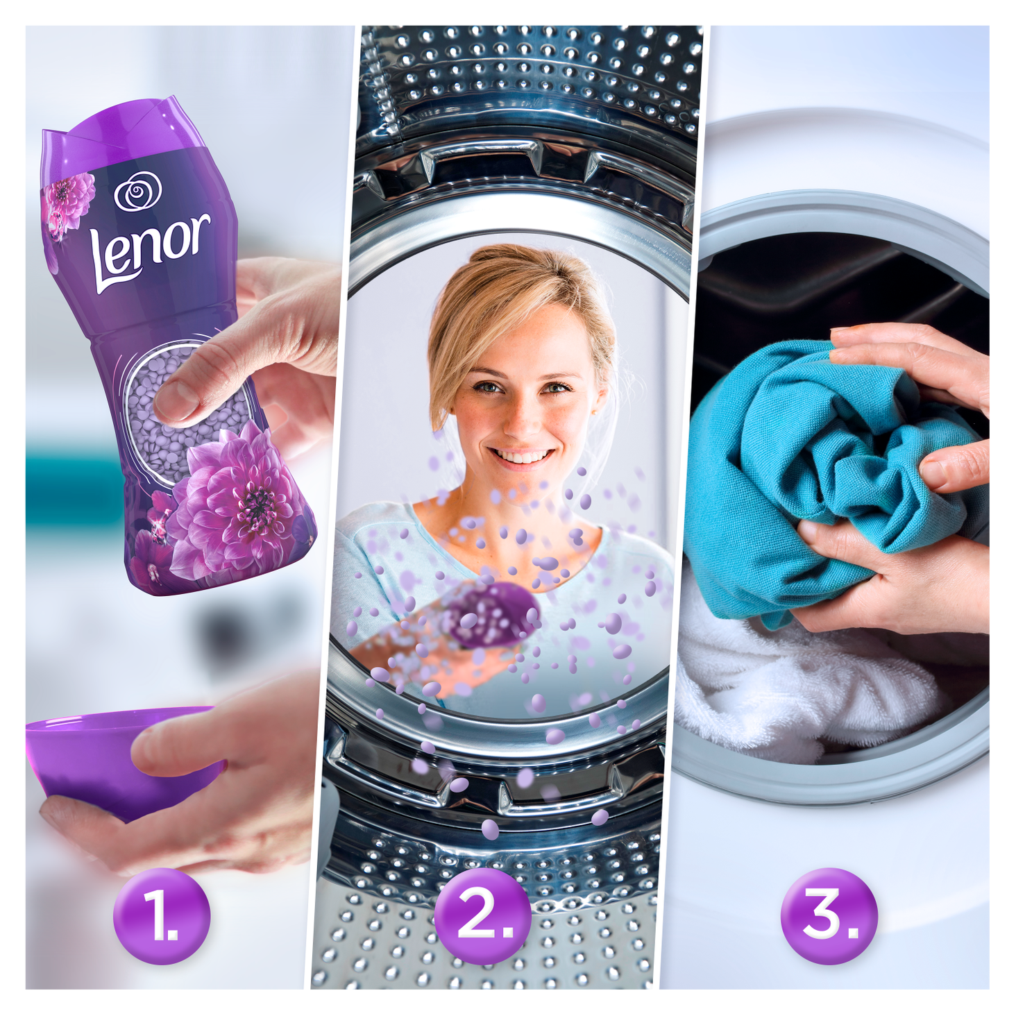 Lenor Amethyst and Floral 210g zdj produktu 4