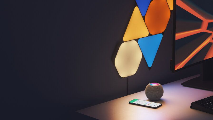 Nanoleaf czuje muzykę
