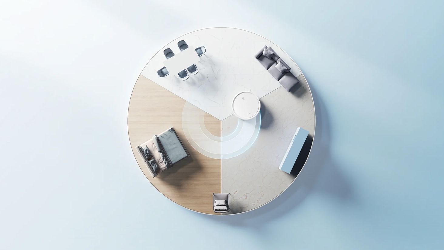 Xiaomi Robot Vacuum E10 Tryby