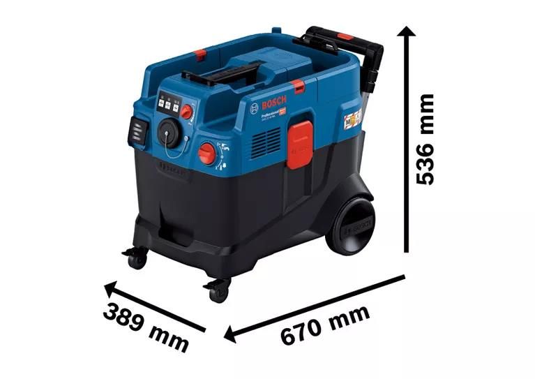 Bosch GAS 12-40 MA Professional wymiary
