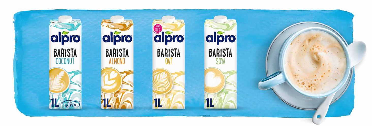 Alpro Barista napoje roślinne - smaki