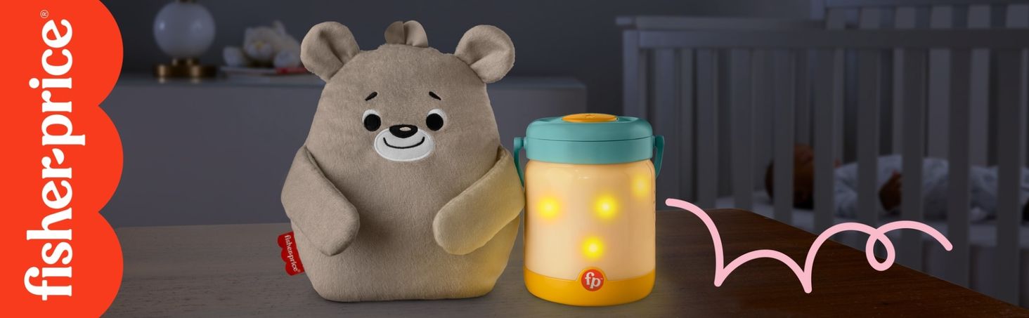 Fisher-Price Fotelik-bujaczek pastelowy