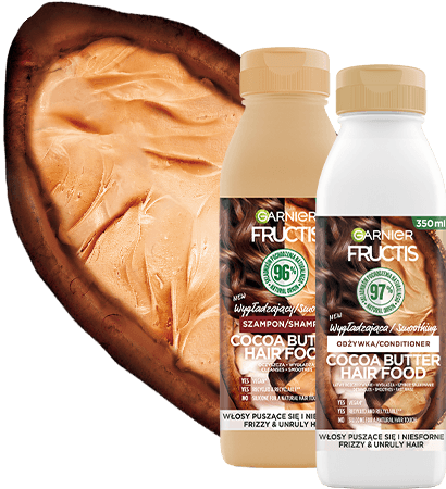 Maska Garnier Fructis Cocoa Butter Hair Food