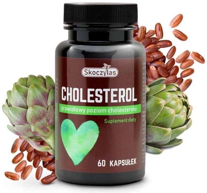 Skoczylas Cholesterol Ryż i Karczoch 60kaps. - 1