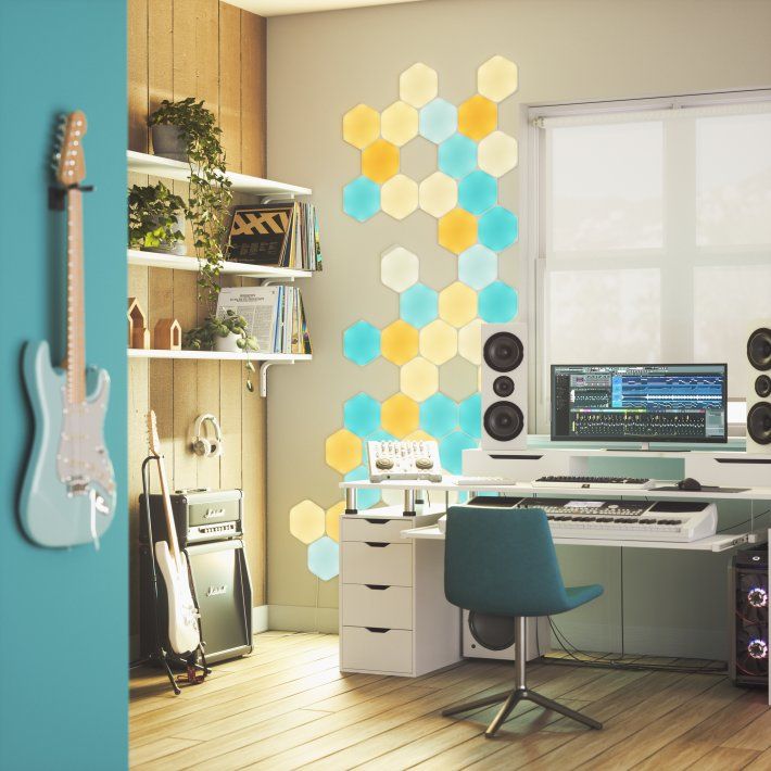 Nanoleaf aranżacja studio