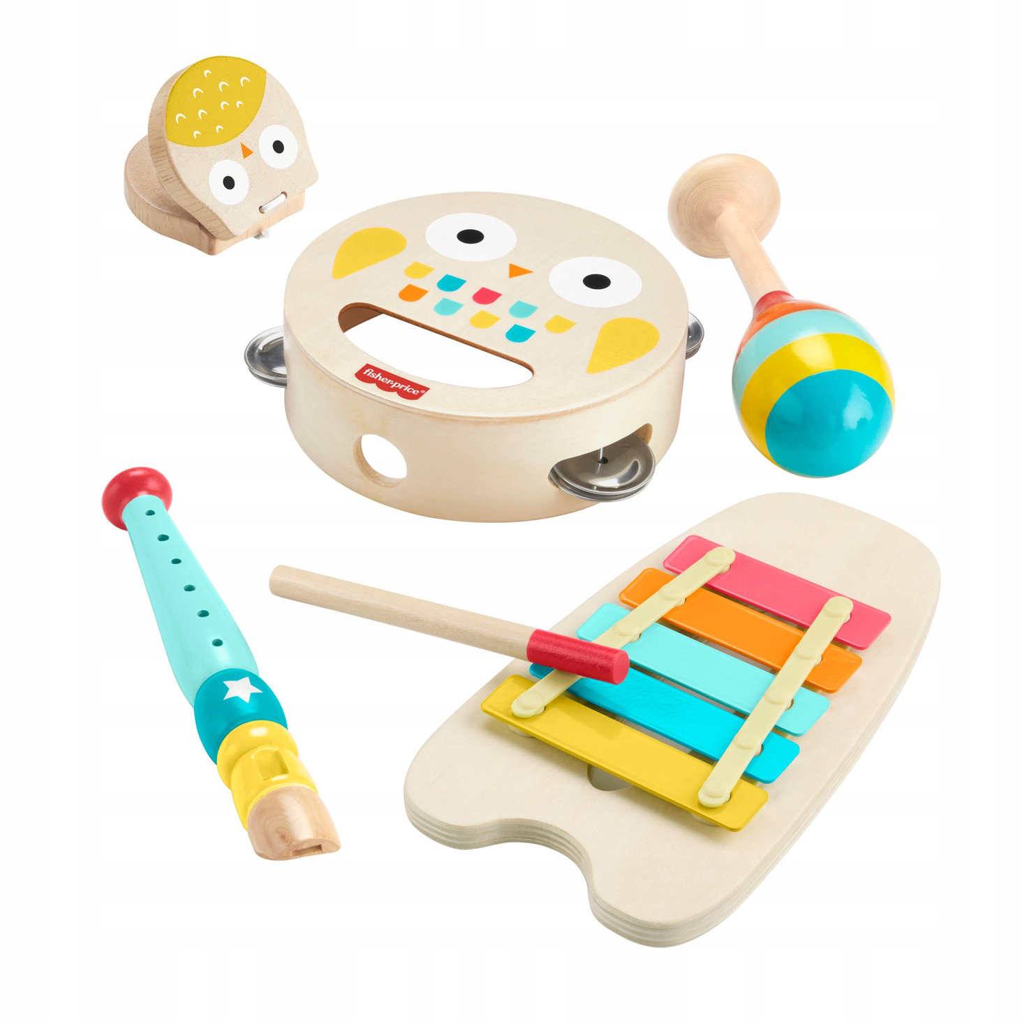 Drewniany sorter kształtów Fisher-Price