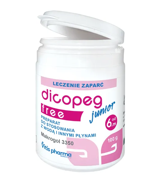 Dicopeg Junior Free, leczenie zaparć, 100g - 1