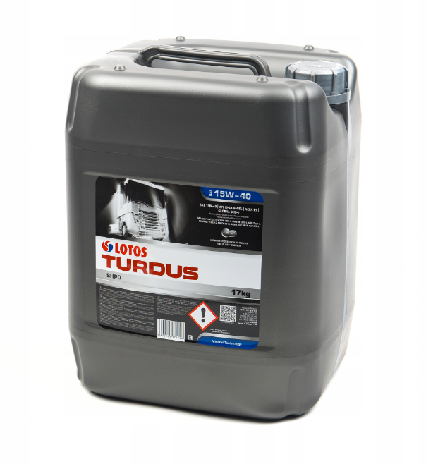 Lotos Turdus SHPD 15W40 20L - bok