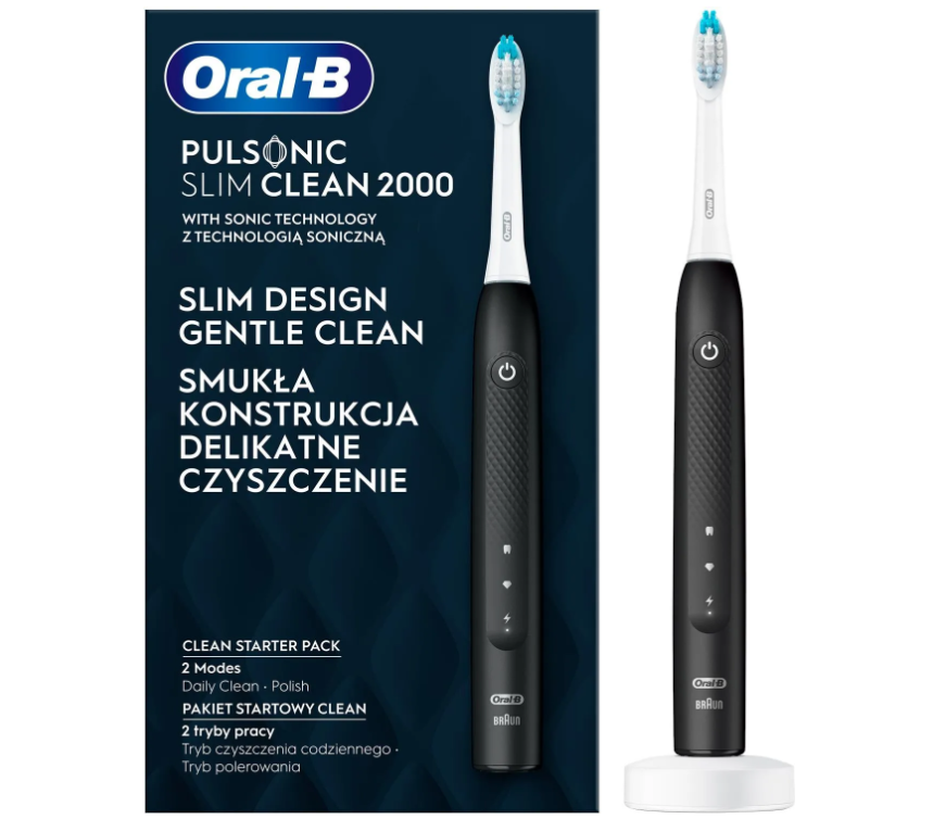 Oral-B Pulsonic Slim Clean 2000 Black_1