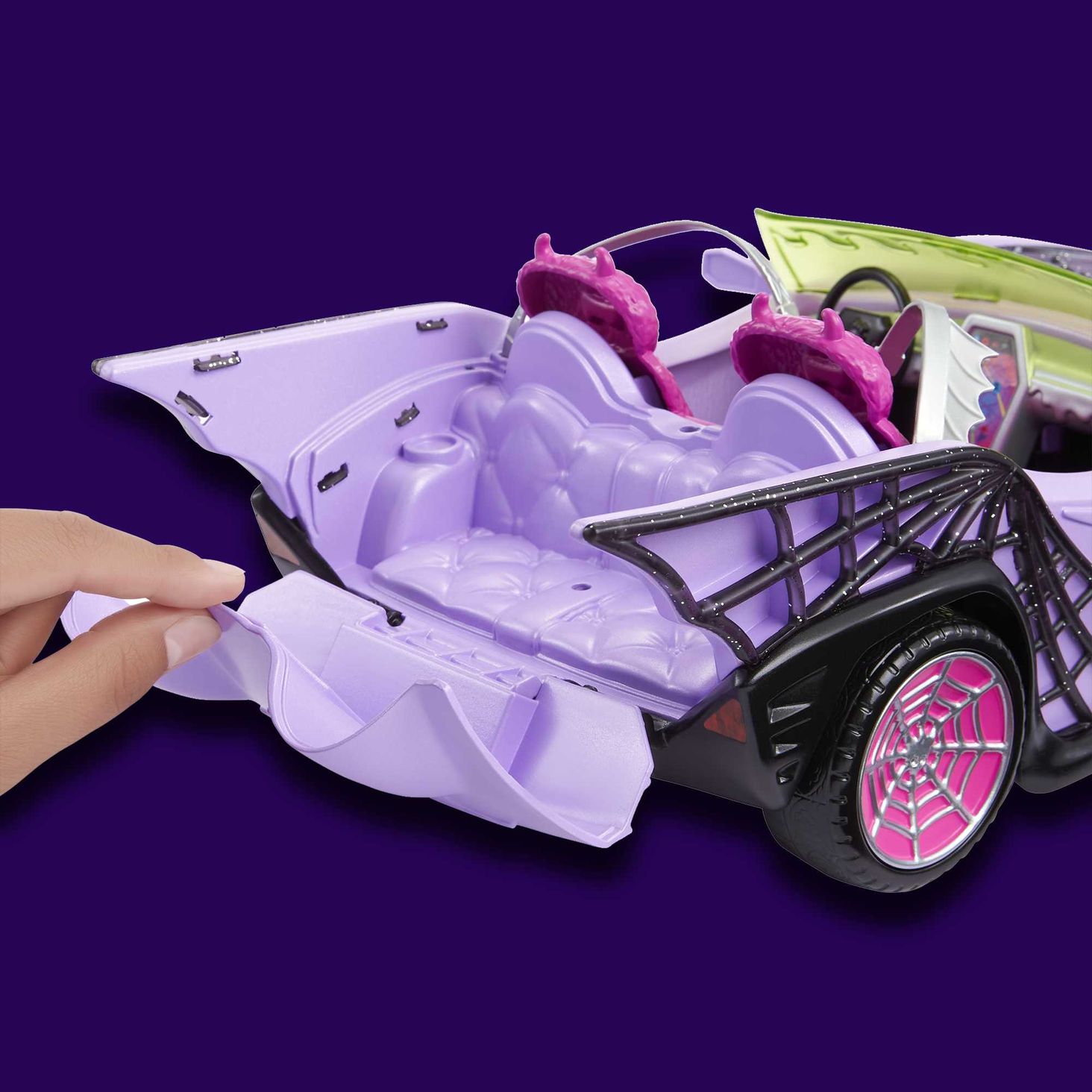 Monster High™ Fioletowy kabriolet 3