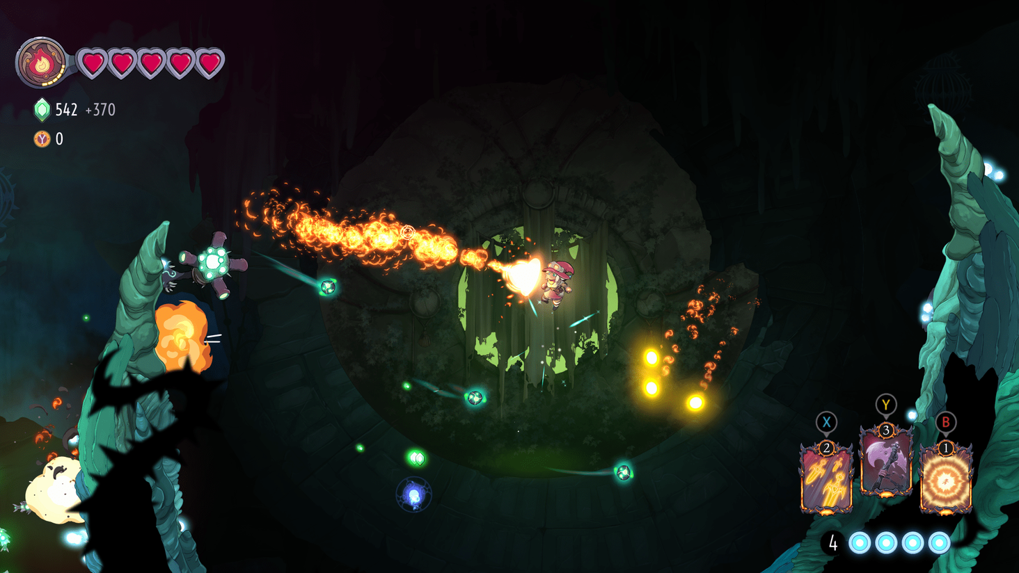 the knight witch fire