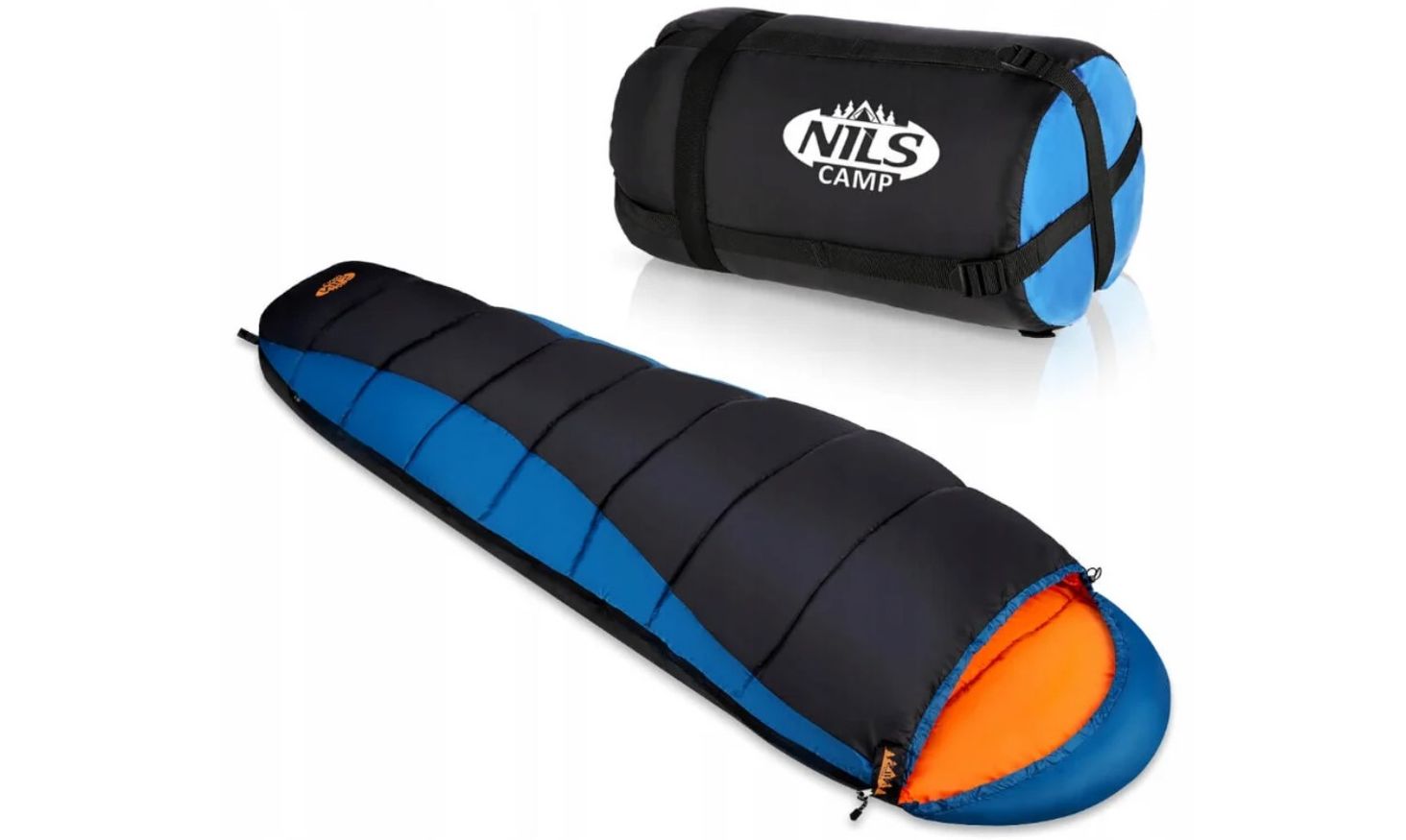 Nils Camp Mumia Nc2012 Czarno Granatowy 220cm