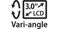 Vari angle ikona canon