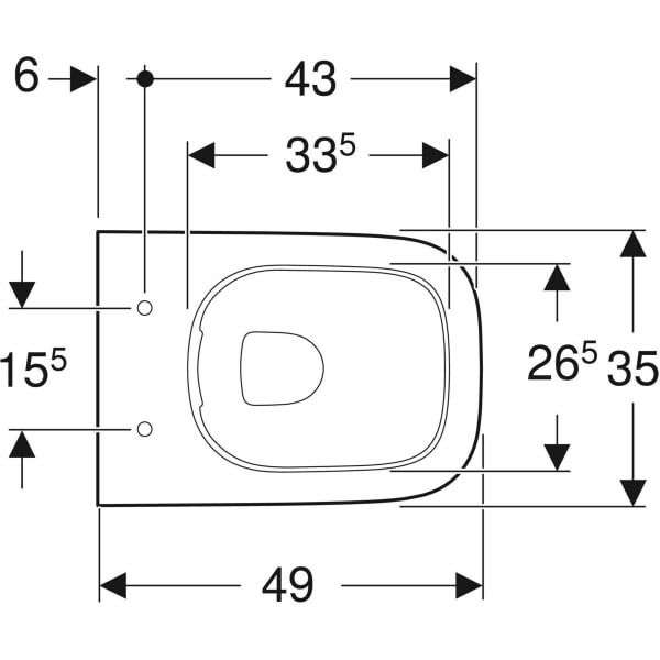 geberit rysunek techniczny
