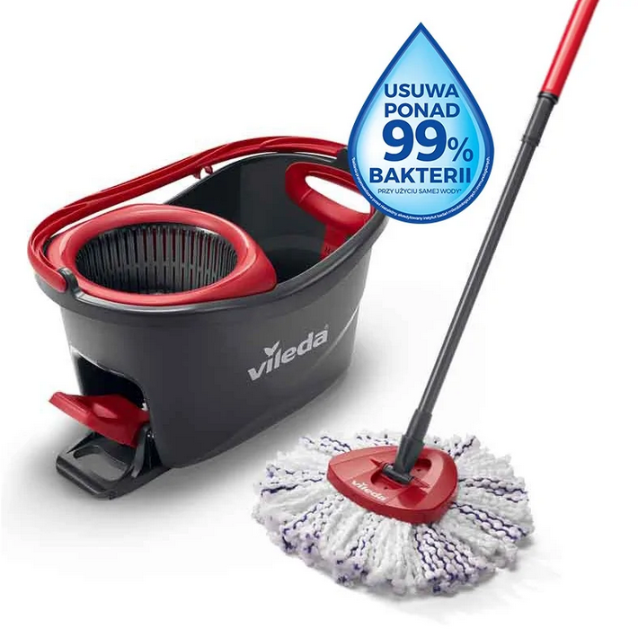 Vileda Mop obrotowy TURBO 3w1