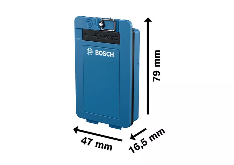 Bosch BA 3.7V 3.0Ah XL Professional wymiary