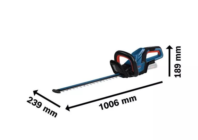 Bosch GHE 18V-50 (II) Professional wymiary